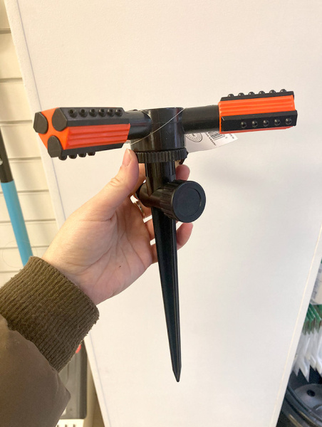 Ороситель вращающийся 3-х струйный Bradas BLACK LINE [ECO-TS 1011]