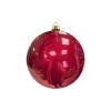 Шары пластиковые, бордо опал