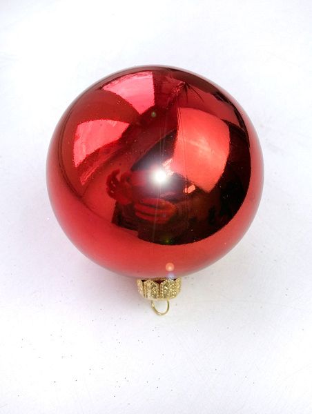 Шары пластиковые, красный глянец Шары пластиковые, глянец красный