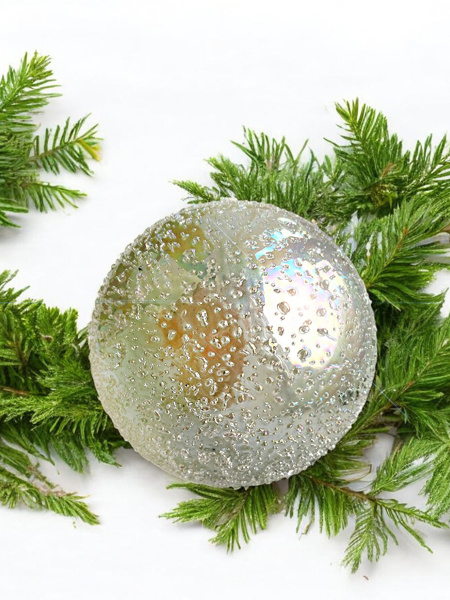 Шар елочный стекл. [5983-1]