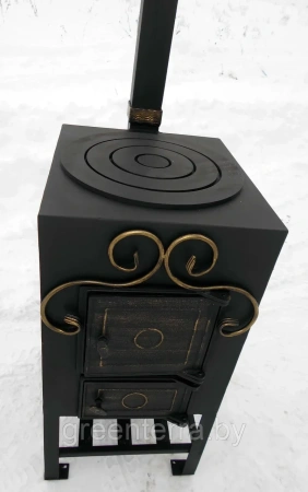 Печь для казана "Перун" на 12 л