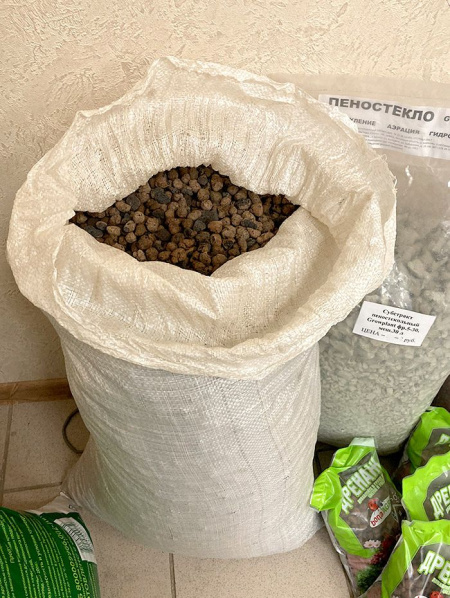 Дренаж керамзитовый фр.10-16 мм., 50 л