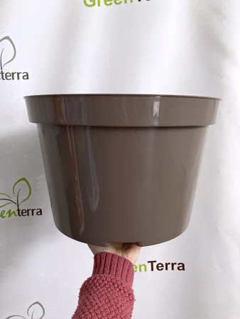 Горшок для цветов "Фикус 20" 20л, мокко [00251]