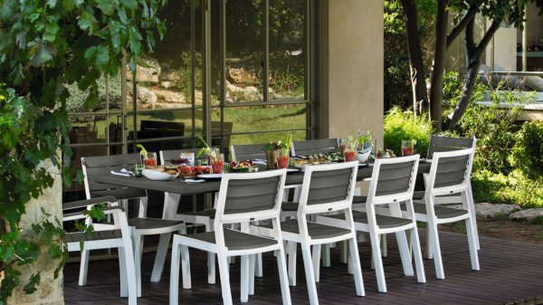 Большой раскладной стол HARMONY EXTEND TABLE KETER [230758]