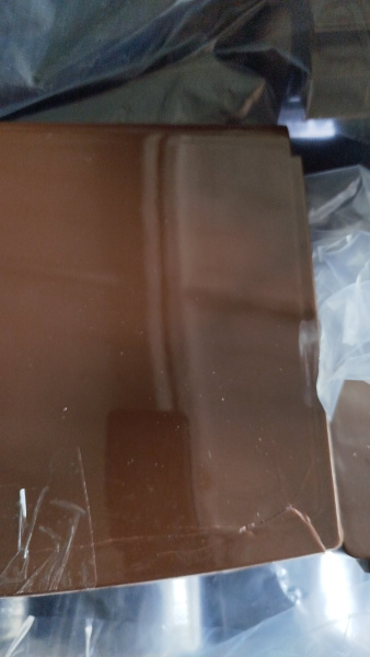 Шезлонг-лежак складной на колесах, цвет шоколадный [150-0008] (уценка)