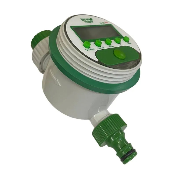 Таймер полива Green Helper GA-322PRO (электронный, с шаровым механизмом,8 программ) Таймер полива GA-322PRO (электронный, с шаровым механизмом,8 программ)