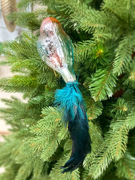 Игрушка елочная стекл. [58423]