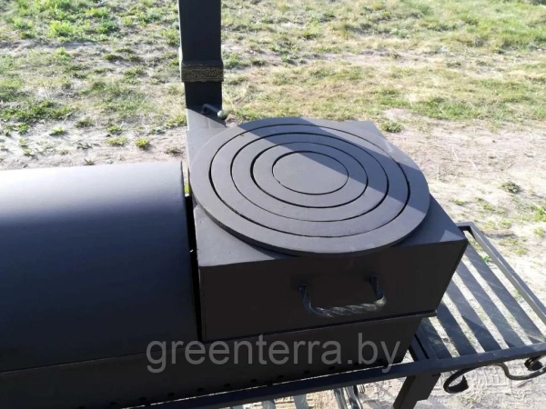 Кованый мангал (гриль, барбекю, очаг, коптильня) "Монреаль"