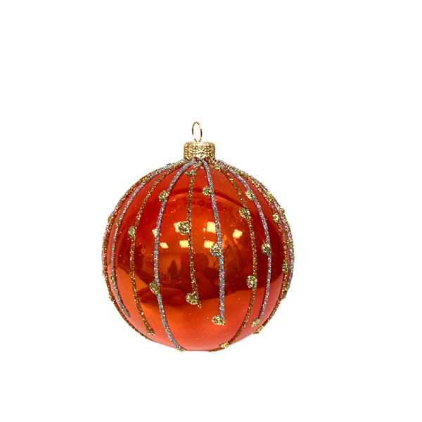 Набор шаров пластик. декор №14 разные цвета, 6см / 8см / 10см Шар пластиковый декорированный