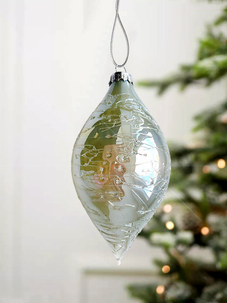 Игрушка елочная стекл. [5983-8]