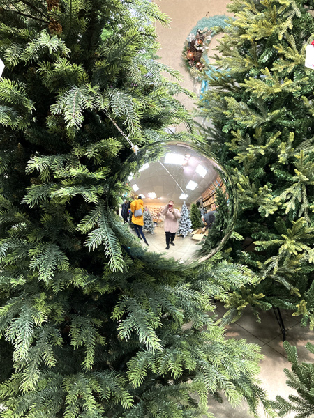 Шары пластиковые, глянец серебро [silver-4]