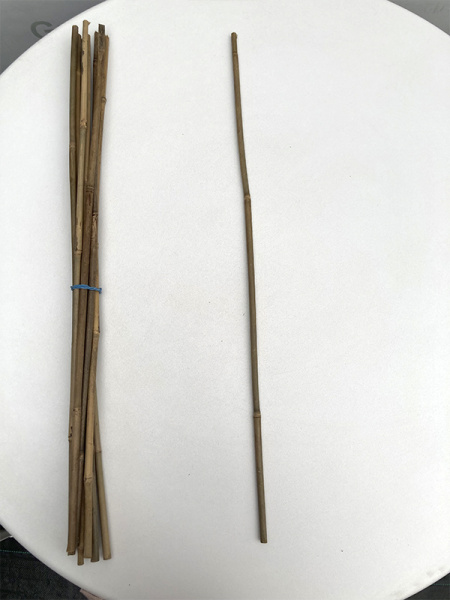 Бамбуковая опора (поддержка для растений), длина 60см, осн. Ø 6-8 мм, (1 шт.)