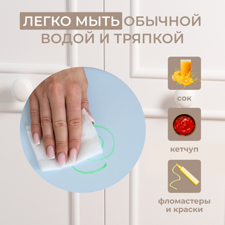 Стол детский TINI голубой