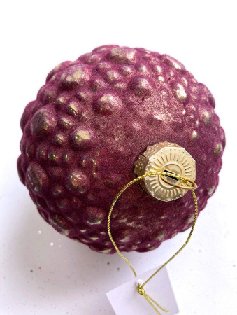 Шар елочный стекл. 10см [20206-10/B19]