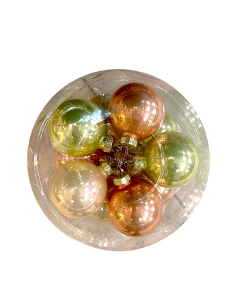 Набор шаров елочных стекл. Весенние Грезы 6см, 20 шт [2000174]