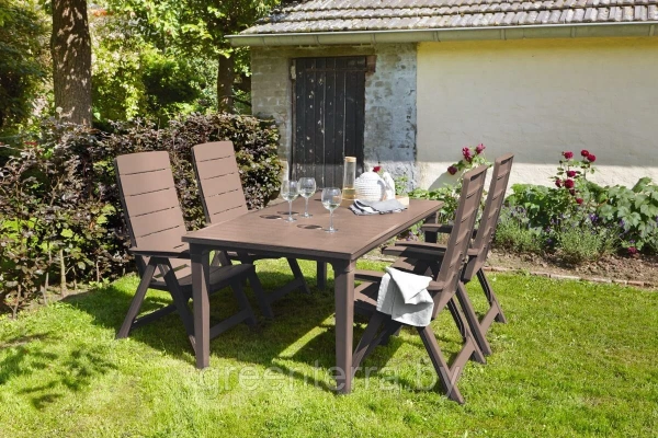 Стол уличный FUTURA, коричневый [206977]