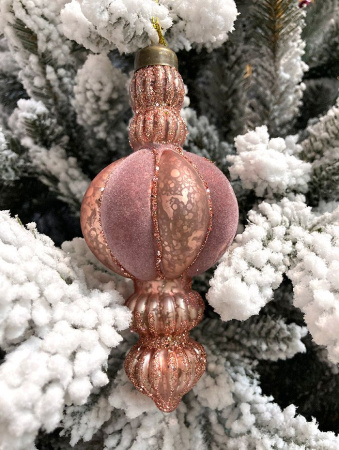 Игрушка елочная стекл. [0634-29]