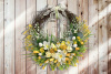 Венок пасхальный "Берёзовый"