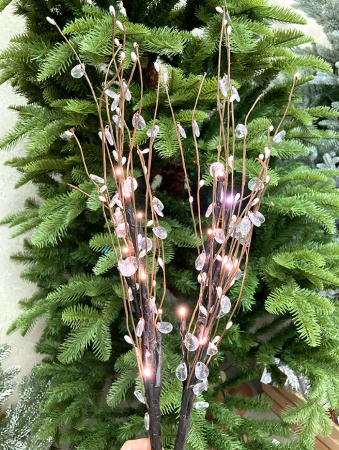 Светодиодная ветвь 16LED 75см, цв.тепл. белый (уп.2шт.) [482145]