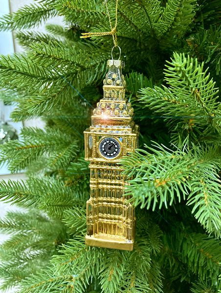 Игрушка елочная стекл. [62897]