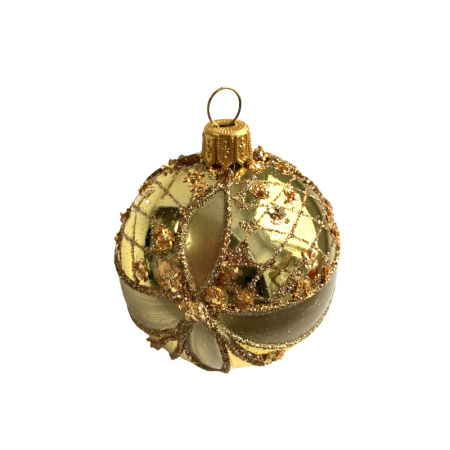 Набор шаров пластик. декор №6 разные цвета, 6см / 8см / 10см Шар пластиковый декорированный