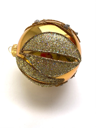 Набор шаров пластик. декор №11 разные цвета, 6см / 8см / 10см Шар пластиковый декорированный