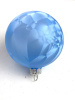 Шар елочный стекл. "Глянцевый" 8 см, [G-77]