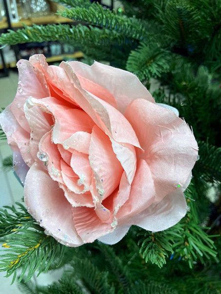 Украшение елочное "Чайная роза" [629993]