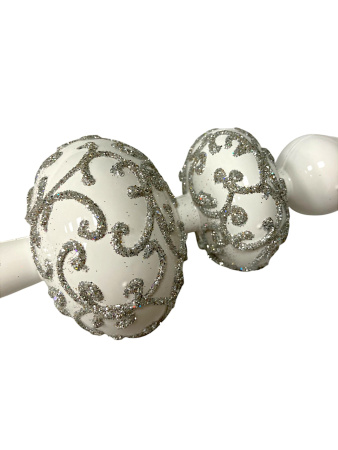 Пластиковая верхушка декор №6, разные цвета