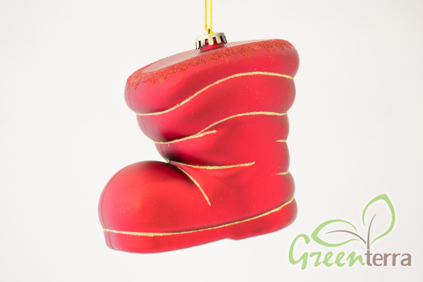 Украшение для больших ёлок "Сапог объемный"