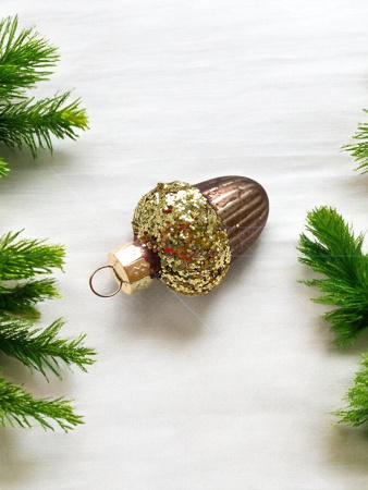 Набор игрушек елочных стекл. [0283-1]