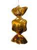 Украшение елочное "Конфета-карамель" 30см золотой [202517А]