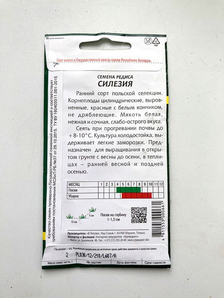 Редис Силезия