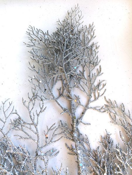 Украшение елочное "Ветка туи большая" 87см