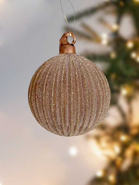 Шар елочный стекл. [66230]