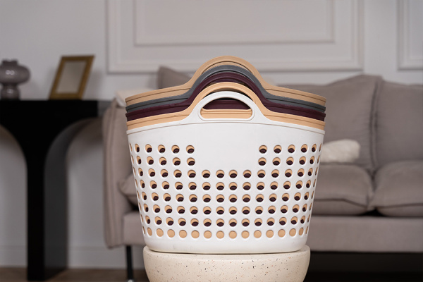 Корзина пластиковая Unibag (белая)