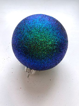 Шары пластиковые, парча синий хамелеон ВН19 Шары пластиковые, парча синий хамелеон