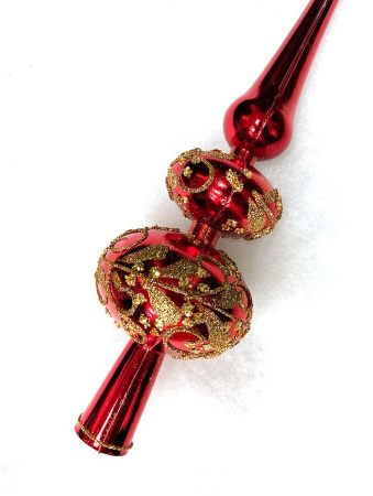 Верхушка на елку декорированная