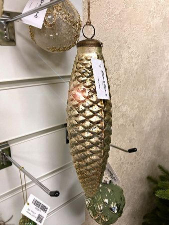 Игрушка елочная стекл. [61700]