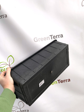 Ящик для рассады "Урожай Люкс" с доп. ребрами жесткости, 45*20*10см, 6л 