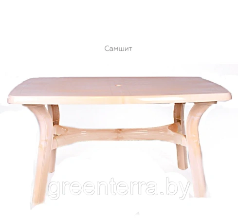 Стол из пластика прямоугольный  "Премиум". Серия «Лессир» [130-0014-lessir]