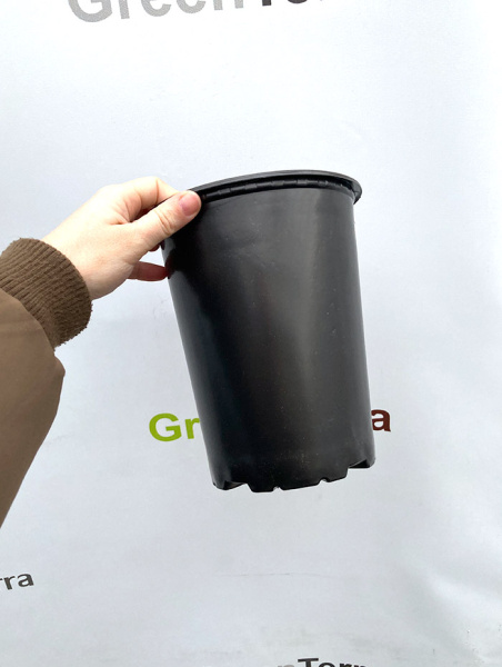 Высокий горшок для роз 3л, ø 16см, высота 20см, формованный