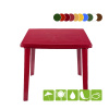 Стол пластиковый квадратный [130-0019] вишнёвый