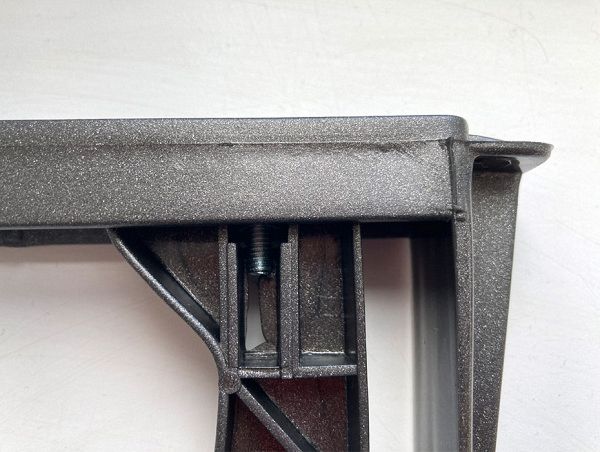 Крепление для балконного ящика графитовое