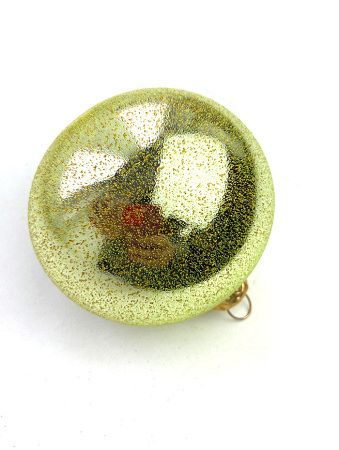 Шар елочный стекл. "Текстурный" 8 см, [G-213s]