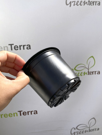 Горшок для рассады круглый формованный 0.5л, ø10.5см, высота 8см.