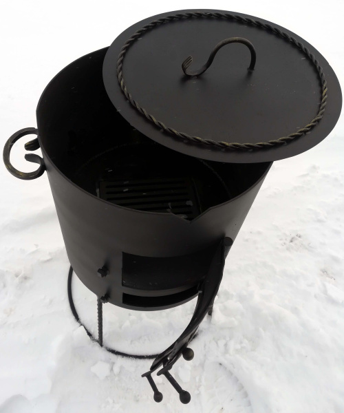 Печь для казана "Мастер" на 12 л