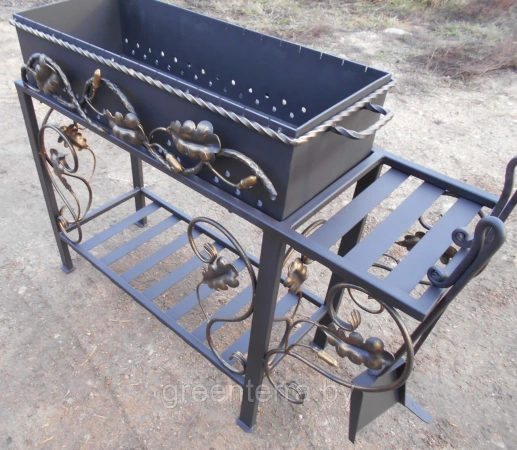 Кованый мангал "Аристократ-80"