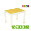 Стол детский пластиковый, жёлтый