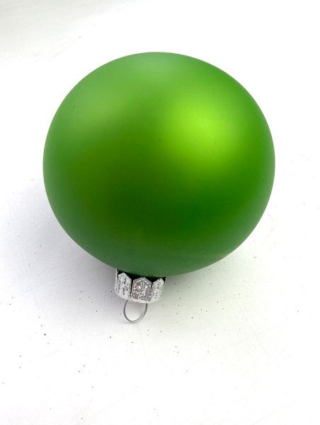 Шар елочный стекл. 8 см, [G-225]